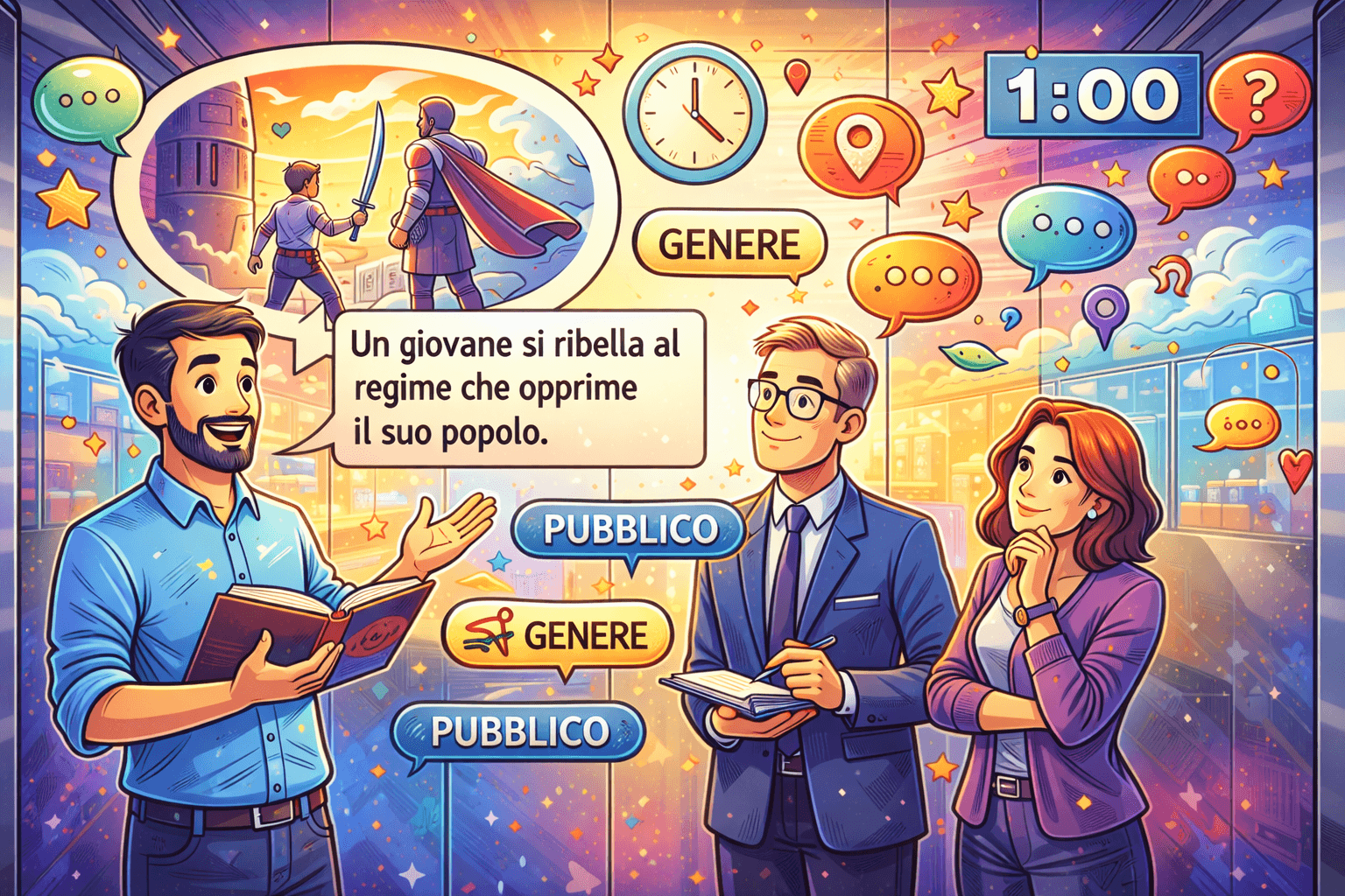 pitch del romanzo