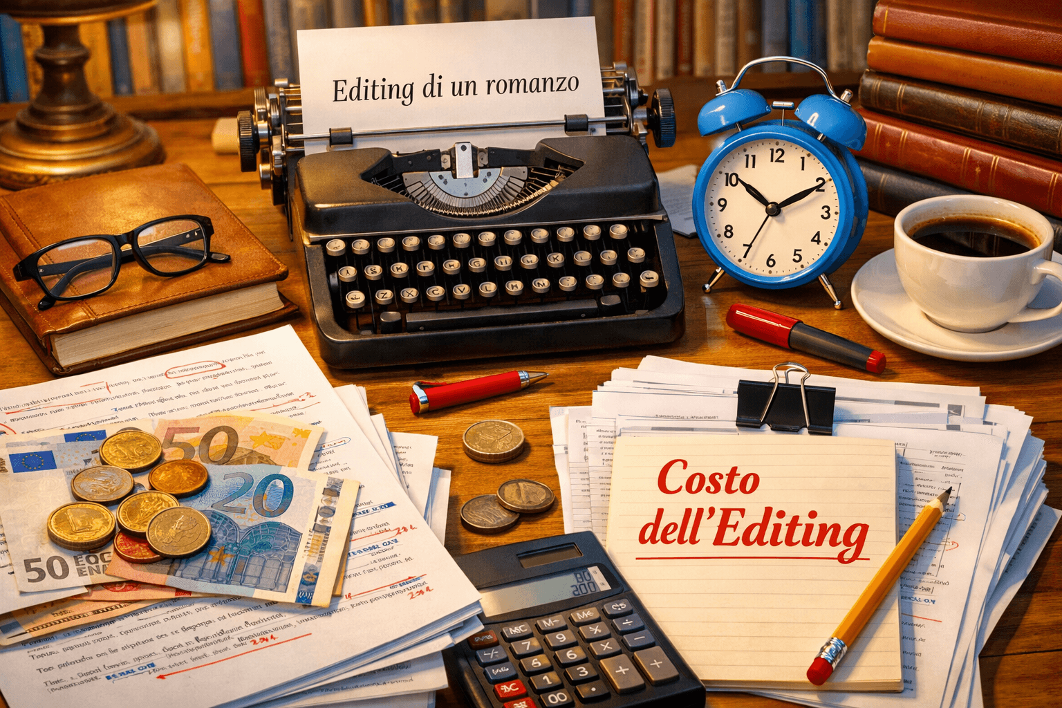 Qual è il costo dell’editing di un romanzo